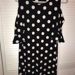 Black Polka Dot Dress